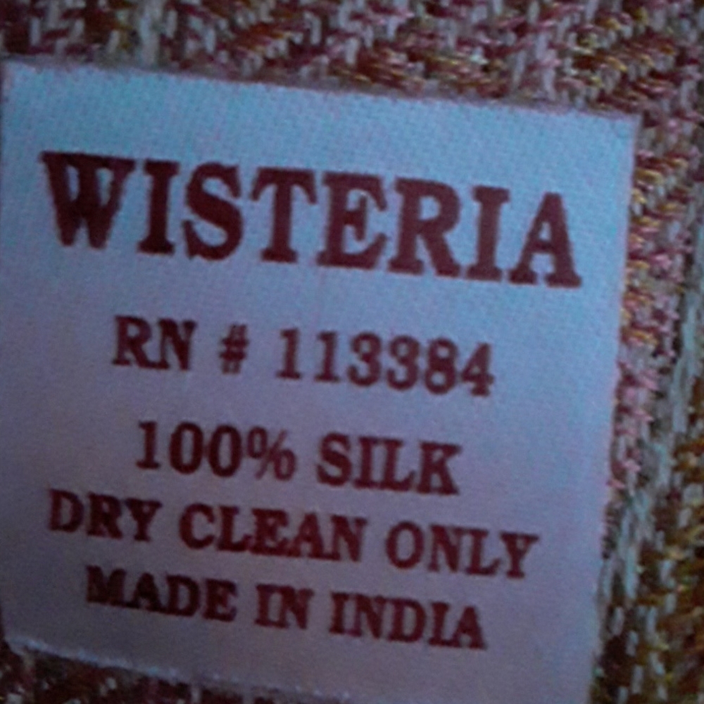 Vintage Wisteria wrap